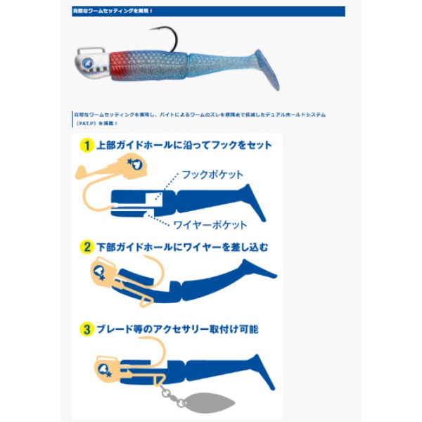 JOLMOORE 3インチ 15g
